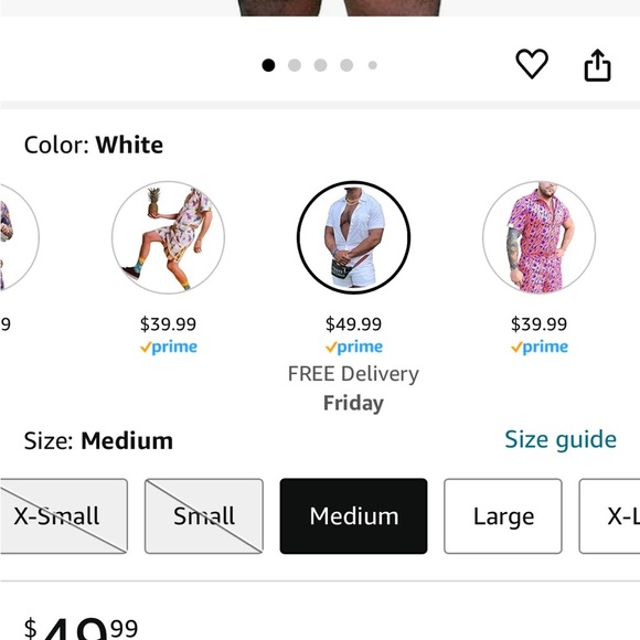 Men’s medium romper - Picture 2 of 8